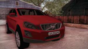 Volvo XC60 2009 для GTA San Andreas вид спереди