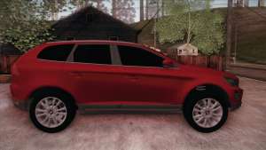 Volvo XC60 2009 для GTA San Andreas вид сбоку