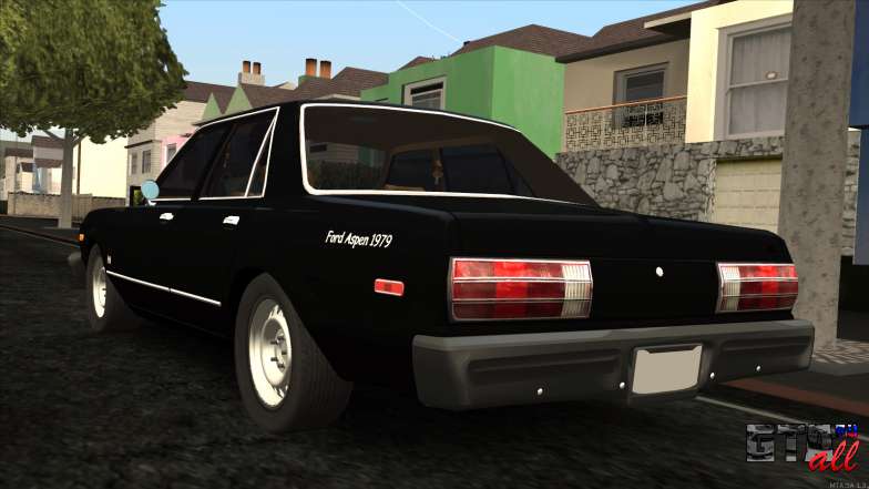 Ford Aspen 1979 для GTA San Andreas вид сзади