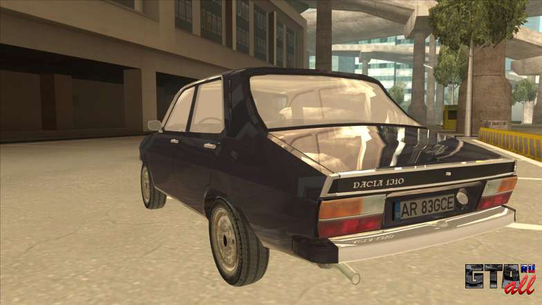 Dacia 1310 для GTA San Andreas задняя часть