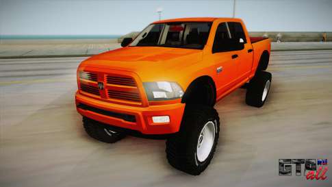 Dodge Ram 2500 Lifted Edition для GTA San Andreas вид спереди