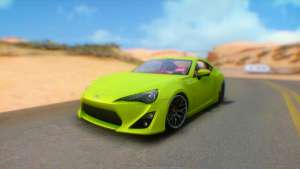 Toyota GT86 2015 Stance для GTA San Andreas вид спереди