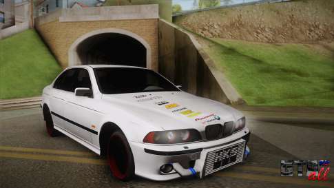 BMW M5 E39 Turbo King для GTA San Andreas вид спереди