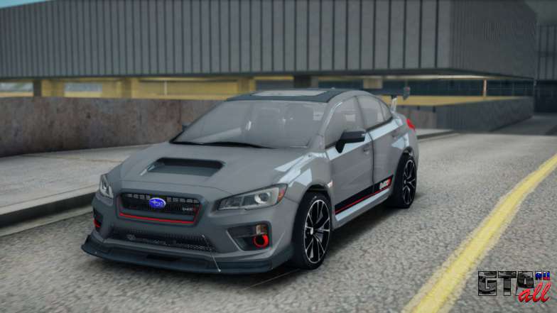 Subaru WRX STI LP400R 2016 для GTA San Andreas вид спереди