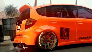 Honda Fit 2009 Rocket Bunny для GTA San Andreas задние колеса