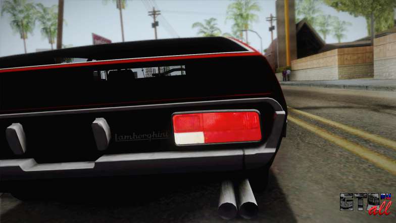 Lamborghini Espada S3 39 1972 для GTA San Andreas задняя часть