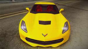 Chevrolet Corvette Stingray 2015 для GTA San Andreas капот