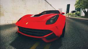 Ferrari F12 Berlinetta для GTA San Andreas передний бампер