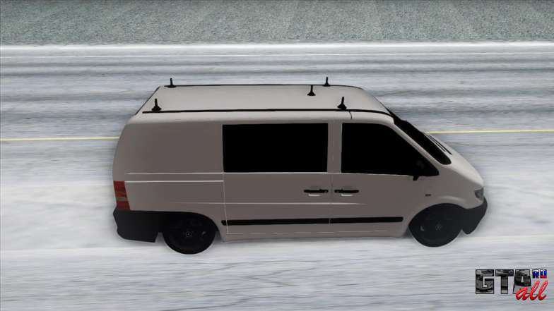 Mercedes-Benz Vito для GTA San Andreas сбоку