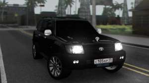 Toyota Land Cruiser 105 для GTA San Andreas вид спереди