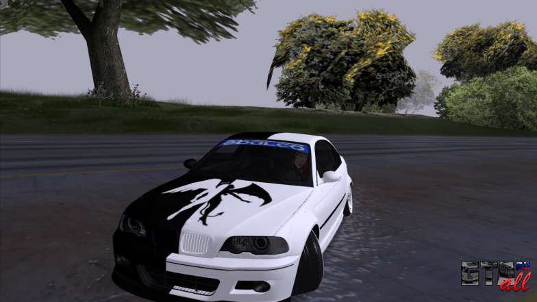 BMW E46 Good and Evil для GTA San Andreas общий вид