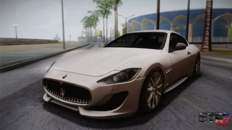 Maserati Gran Turismo Sport для GTA San Andreas вид спереди