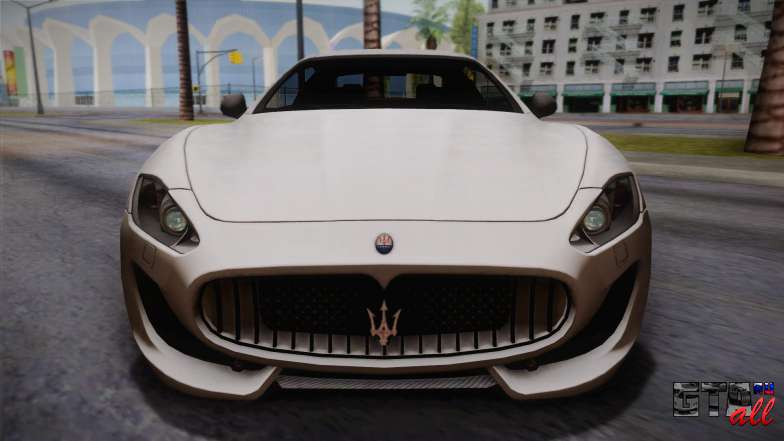 Maserati Gran Turismo Sport для GTA San Andreas передняя часть