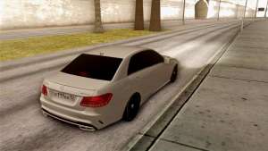 Mercedes-Benz E63 v.2 для GTA San Andreas вид сзади