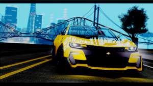 Chevrolet Camaro SS 2016 Bumblebee TF 5 для GTA San Andreas капот