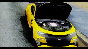 Chevrolet Camaro SS 2016 Bumblebee TF 5 для GTA San Andreas открытый капот