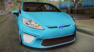 Ford Fiesta Kinetic Design для GTA San Andreas капот