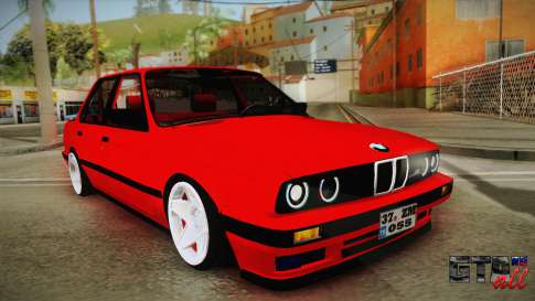 BMW M3 E30 Sedan для GTA San Andreas вид спереди