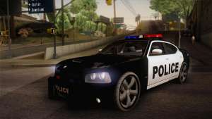 Dodge Charger SRT8 Police San Fierro для GTA San Andreas вид спереди