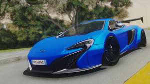 McLaren 650S Coupe Liberty Walk для GTA San Andreas вид спереди