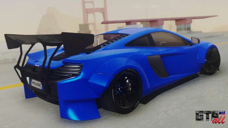 McLaren 650S Coupe Liberty Walk для GTA San Andreas вид сзади