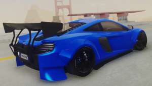 McLaren 650S Coupe Liberty Walk для GTA San Andreas вид сзади