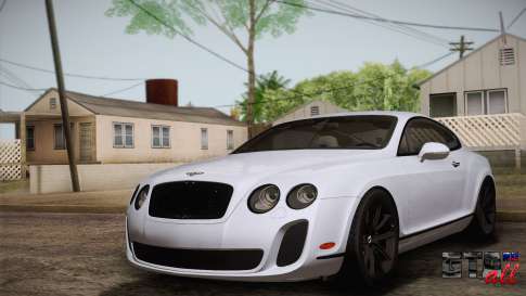 Bentley Continental SuperSports 2010 v2 Finale для GTA San Andreas вид спереди