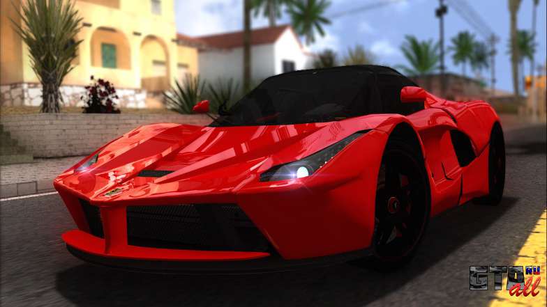 Ferrari LaFerrari v1.0 для GTA San Andreas общий вид