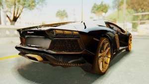 Lamborghini Aventador LP700-4 Light Tune для GTA San Andreas задние фонари