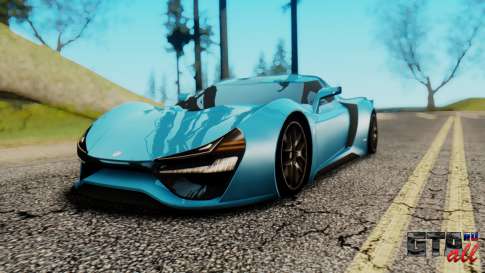 Trion Nemesis RR v0.1 Beta для GTA San Andreas вид спереди