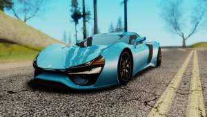 Trion Nemesis RR v0.1 Beta для GTA San Andreas вид спереди