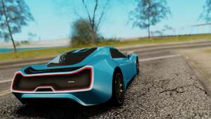 Trion Nemesis RR v0.1 Beta для GTA San Andreas фонари сзади