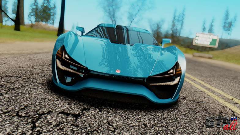 Trion Nemesis RR v0.1 Beta для GTA San Andreas капот