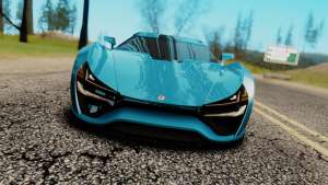 Trion Nemesis RR v0.1 Beta для GTA San Andreas капот