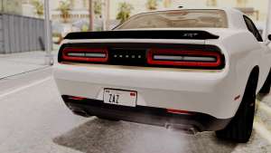 Dodge Challenger SRT Hellcat 2015 HQLM PJ для GTA San Andreas задние фонари