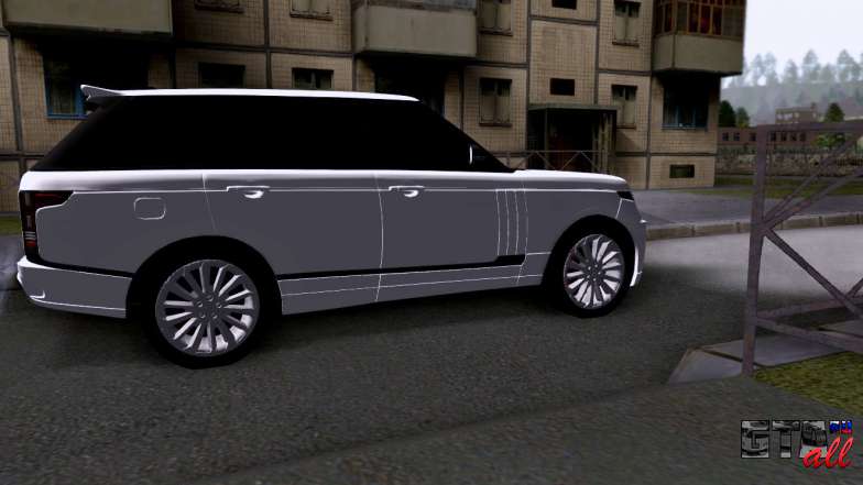 Land Rover Range Rover Startech для GTA San Andreas вид сбоку