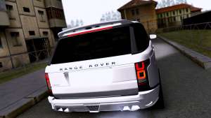 Land Rover Range Rover Startech для GTA San Andreas задняя часть