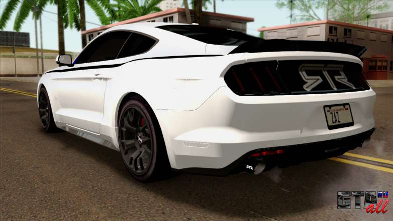 Ford Mustang RTR Spec 2 2015 для GTA San Andreas вид сзади