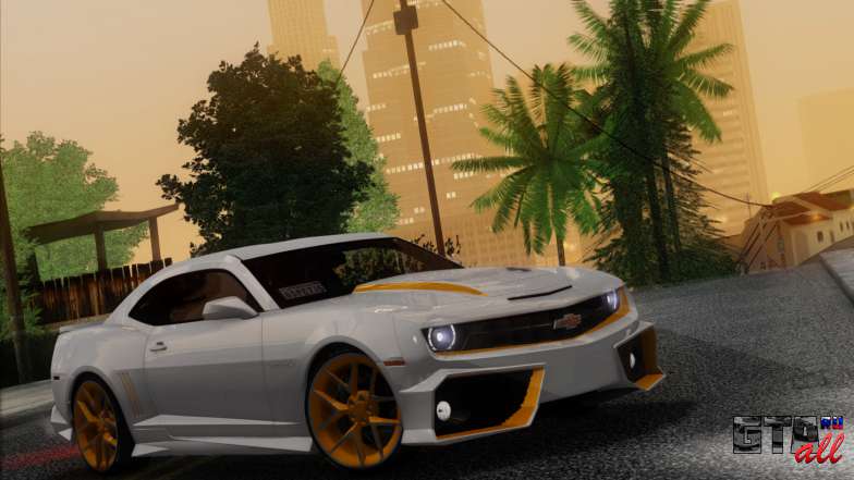 Chevrolet Camaro VR (IVF) для GTA San Andreas вид спереди