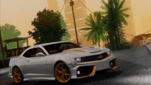 Chevrolet Camaro VR (IVF) для GTA San Andreas вид спереди