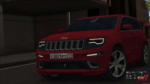 Jeep Grand Cherokee SRT8 для GTA San Andreas общий вид