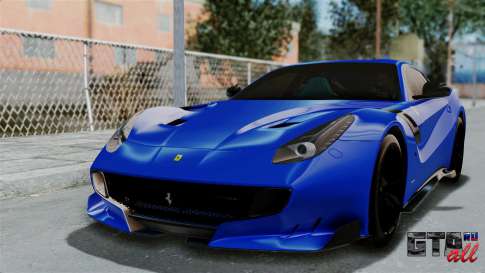 Ferrari F12 TDF 2016 для GTA San Andreas вид спереди