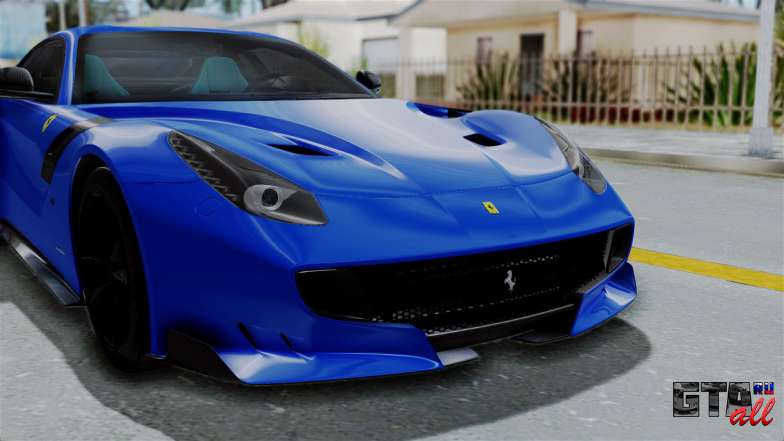 Ferrari F12 TDF 2016 для GTA San Andreas капот