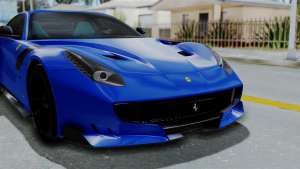 Ferrari F12 TDF 2016 для GTA San Andreas капот