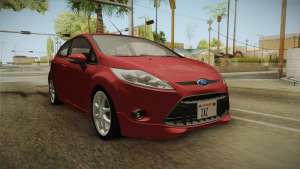 Ford Fiesta 2009 для GTA San Andreas вид спереди