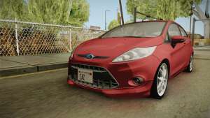 Ford Fiesta 2009 для GTA San Andreas общий вид