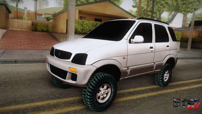 Toyota Daihatsu Terios 2000 для GTA San Andreas вид спереди