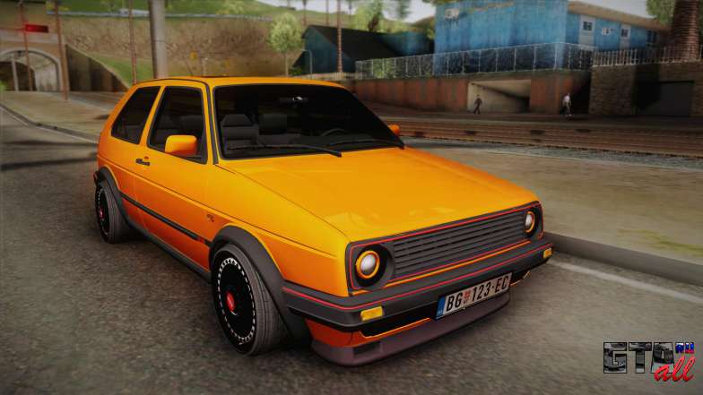 Volkswagen Golf Mk2 GTI .ILchE STYLE. для GTA San Andreas