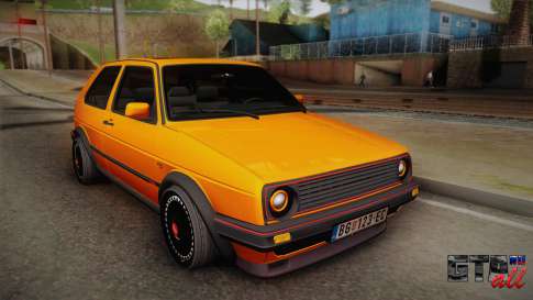 Volkswagen Golf Mk2 GTI .ILchE STYLE. для GTA San Andreas