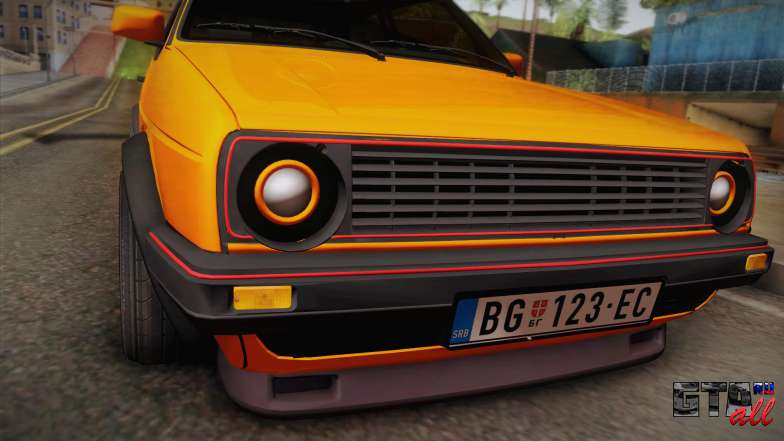 Volkswagen Golf Mk2 GTI .ILchE STYLE. для GTA San Andreas